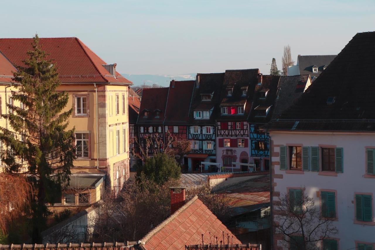 Appartement Sous les toits du Zinc - Climatisé à Colmar Extérieur photo