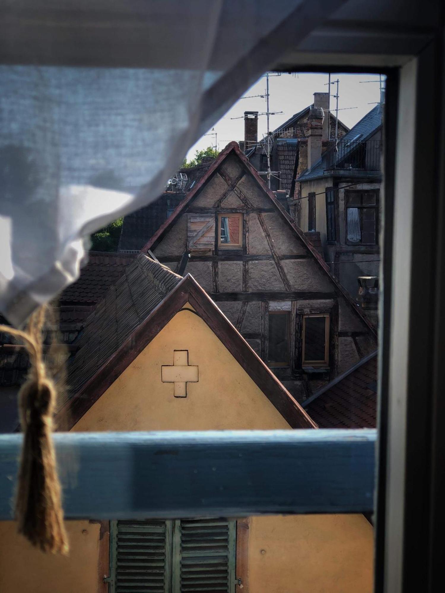Appartement Sous les toits du Zinc - Climatisé à Colmar Extérieur photo